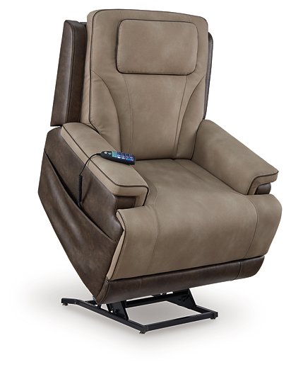 4Z-Peaceful Pause Power Lift Recliner - Furniture 2 Go- FL