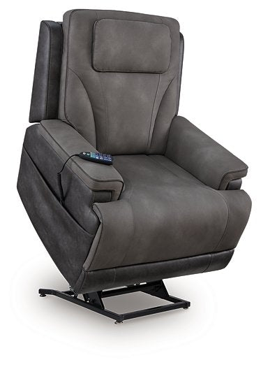 4Z-Peaceful Pause Power Lift Recliner - Furniture 2 Go- FL