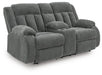 Observation Power Reclining Loveseat with Console - Furniture 2 Go- FL