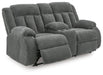 Observation Power Reclining Loveseat with Console - Furniture 2 Go- FL