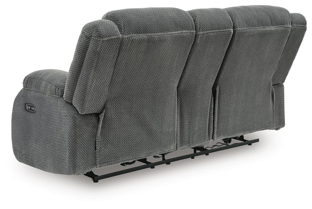 Observation Power Reclining Loveseat with Console - Furniture 2 Go- FL
