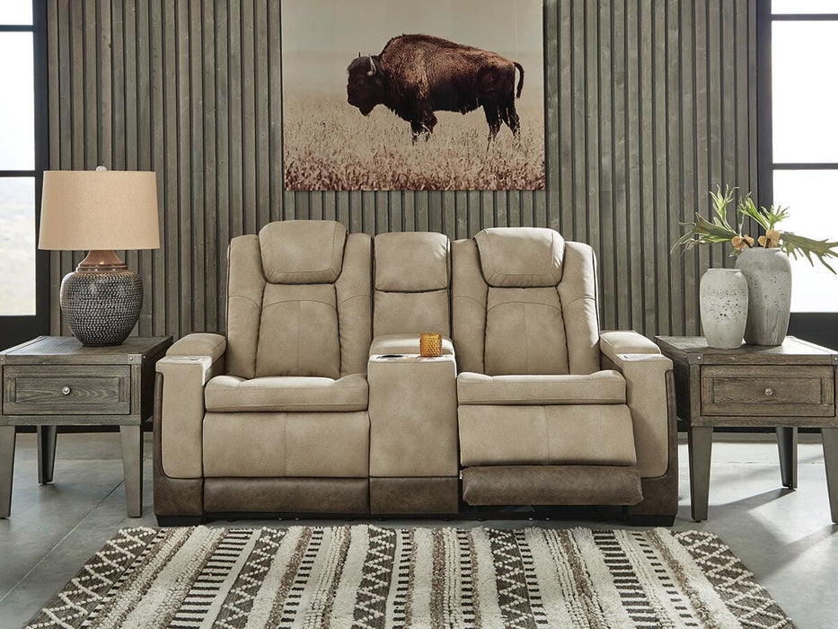 Next-Gen DuraPella Power Reclining Loveseat with Console - Furniture 2 Go- FL