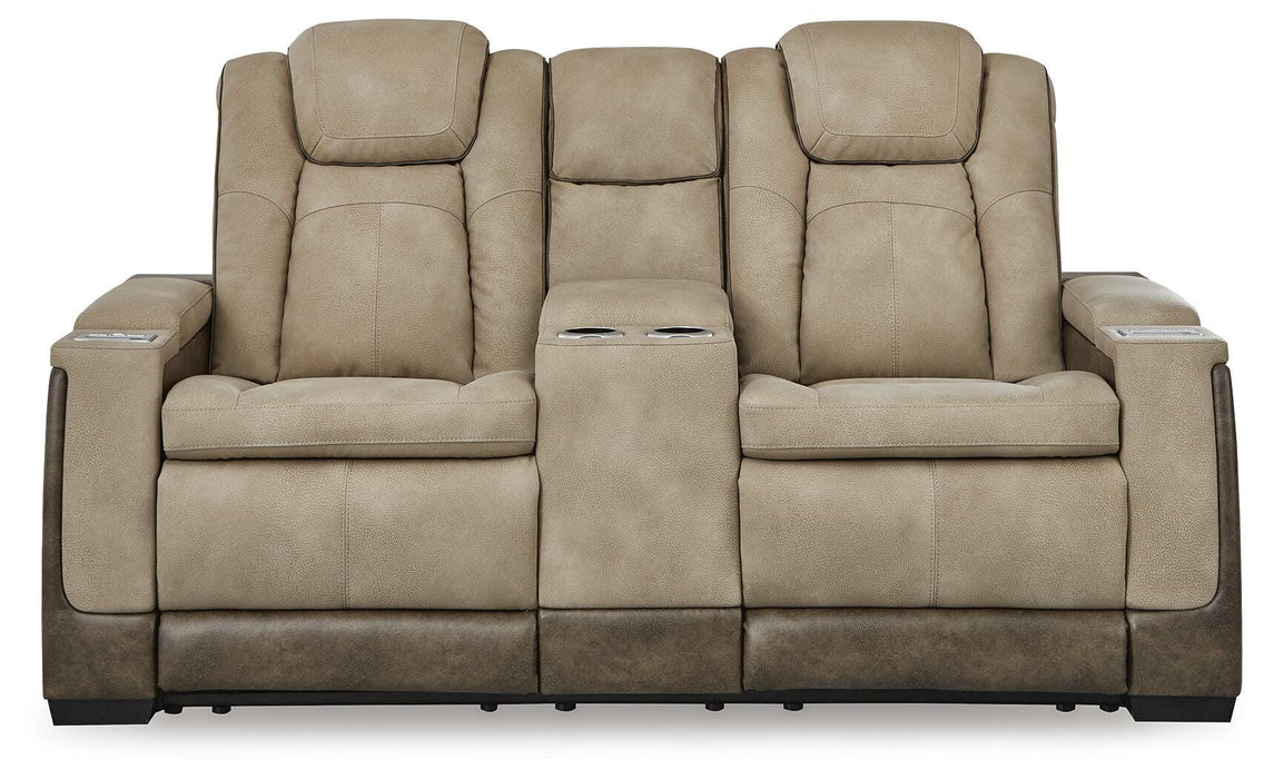 Next-Gen DuraPella Power Reclining Loveseat with Console - Furniture 2 Go- FL
