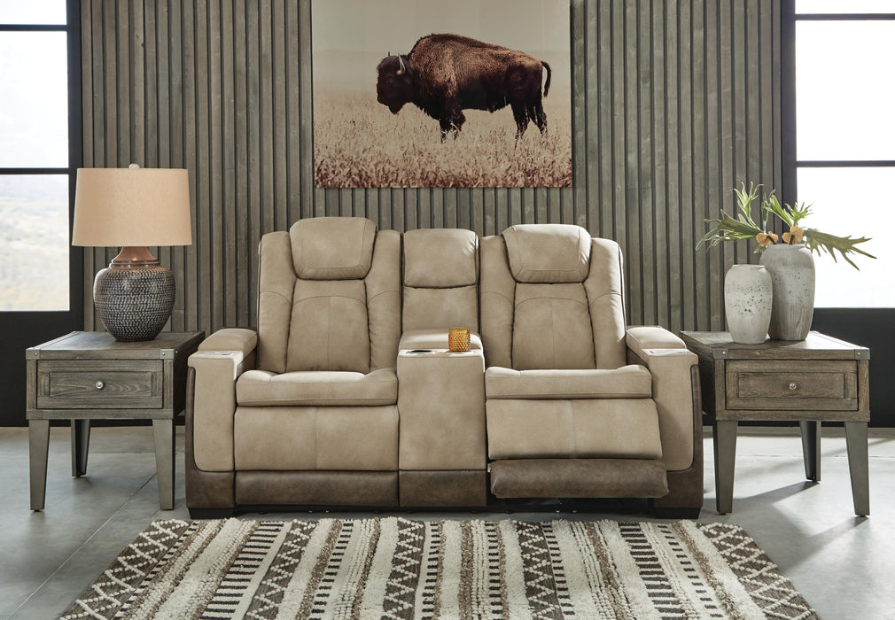 Next-Gen DuraPella Power Reclining Loveseat with Console - Furniture 2 Go- FL