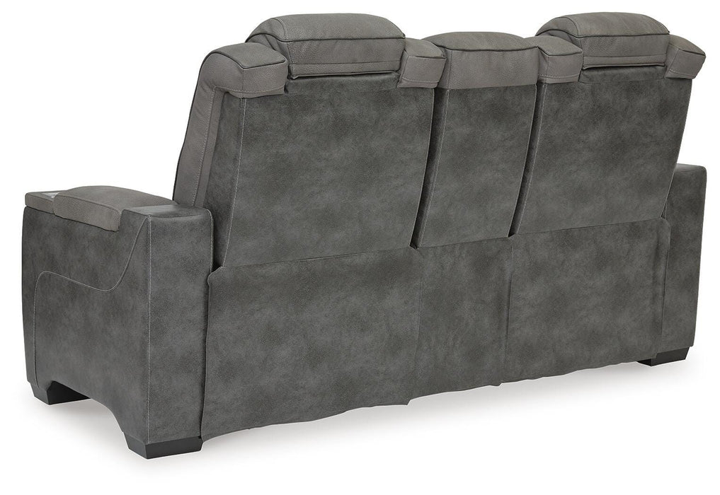 Next-Gen DuraPella Power Reclining Loveseat with Console - Furniture 2 Go- FL