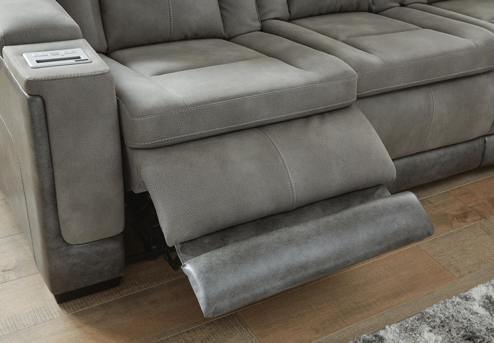 Next-Gen DuraPella Power Reclining Loveseat with Console - Furniture 2 Go- FL