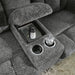Frohn Reclining Loveseat with Console - Furniture 2 Go- FL