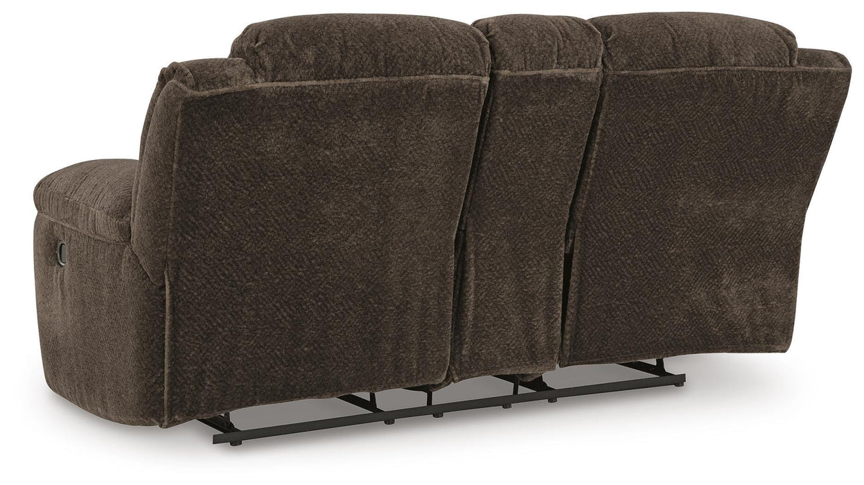 Frohn Reclining Loveseat with Console - Furniture 2 Go- FL