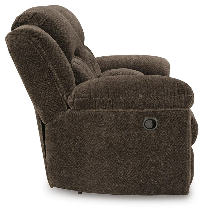 Frohn Reclining Loveseat with Console - Furniture 2 Go- FL