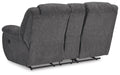 Foreside Reclining Loveseat with Console - Furniture 2 Go- FL