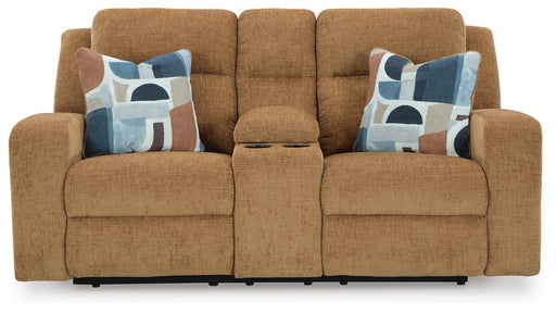 Kanlow Reclining Loveseat with Console - Furniture 2 Go- FL