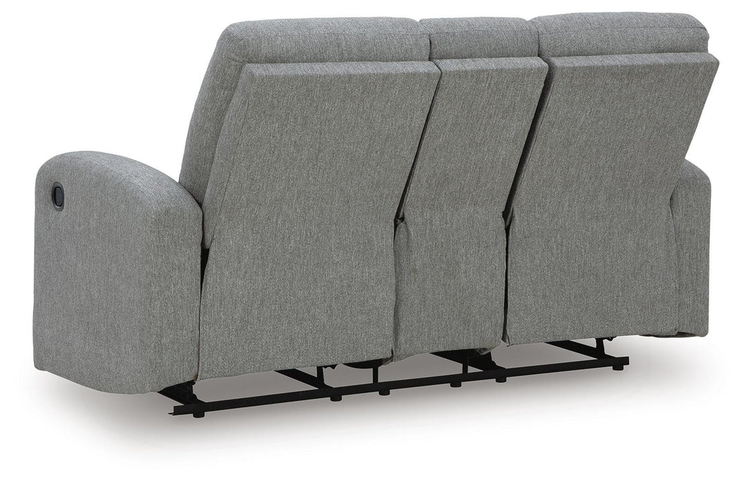 Gauntlet Reclining Loveseat with Console - Furniture 2 Go- FL