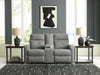 Gauntlet Reclining Loveseat with Console - Furniture 2 Go- FL