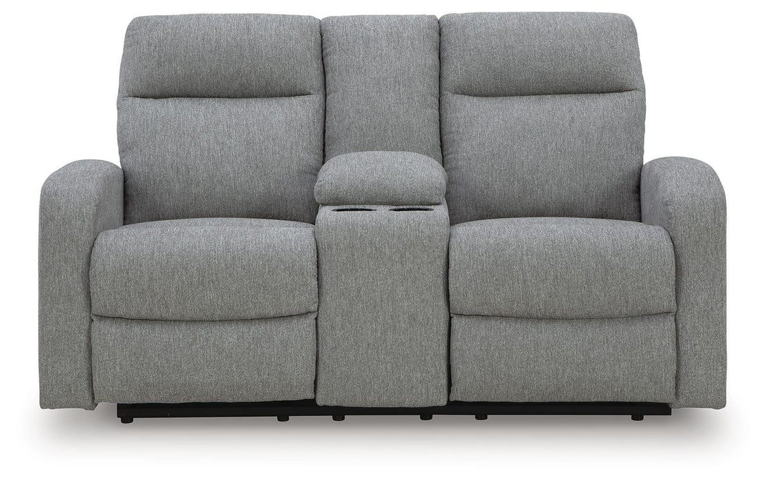 Gauntlet Reclining Loveseat with Console - Furniture 2 Go- FL