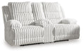 Rhines Falls Power Reclining Loveseat with Console - Furniture 2 Go- FL