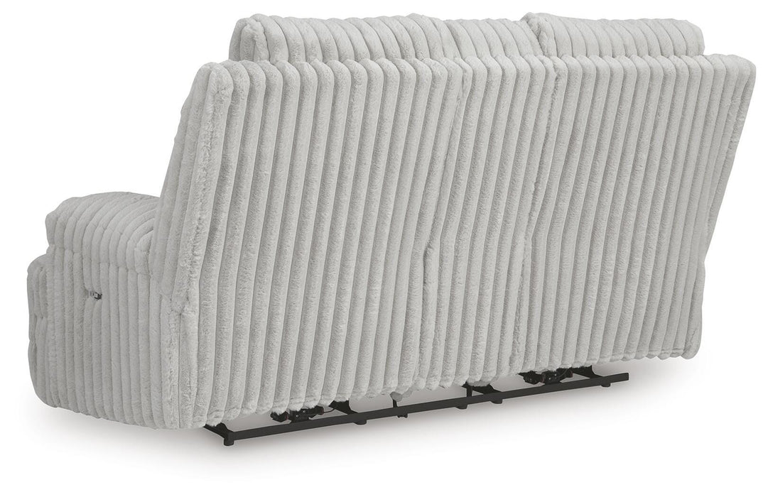 Rhines Falls Power Reclining Loveseat with Console - Furniture 2 Go- FL