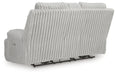 Rhines Falls Power Reclining Loveseat with Console - Furniture 2 Go- FL
