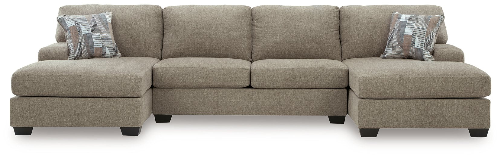Newellen Sectional with Double Chaise - Furniture 2 Go- FL