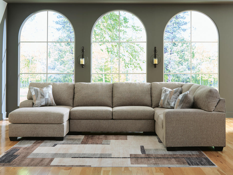 Newellen Sectional with Chaise - Furniture 2 Go- FL