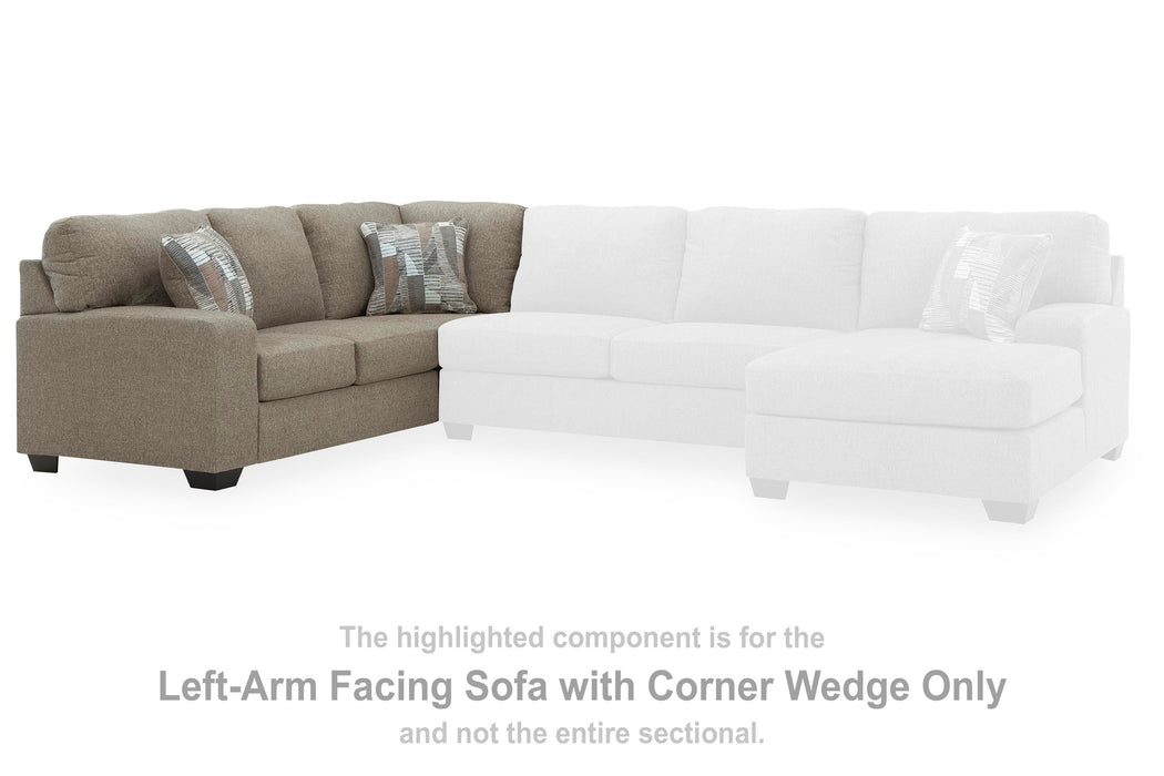 Newellen Sectional with Chaise - Furniture 2 Go- FL