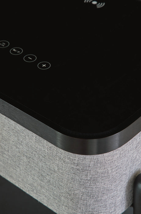 Jorvalee Accent Table with Speaker