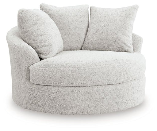 Cuddle Plush Oversized Swivel Accent Chair - Furniture 2 Go- FL