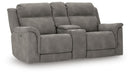 Next-Gen DuraPella Power Reclining Loveseat with Console - Furniture 2 Go- FL