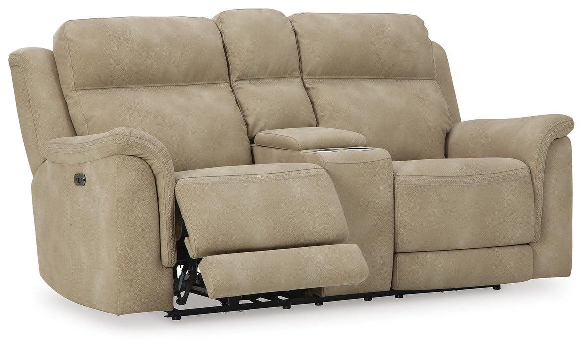 Next-Gen DuraPella Power Reclining Loveseat with Console - Furniture 2 Go- FL