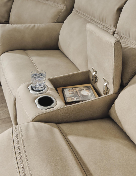 Next-Gen DuraPella Power Reclining Loveseat with Console - Furniture 2 Go- FL