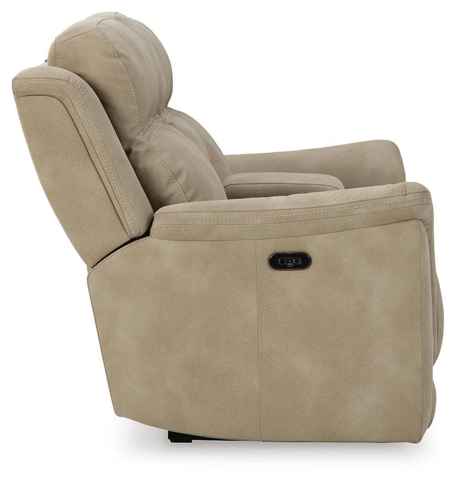 Next-Gen DuraPella Power Reclining Loveseat with Console - Furniture 2 Go- FL