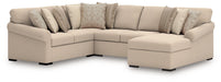 LadyMae Sectional with Chaise - Furniture 2 Go- FL