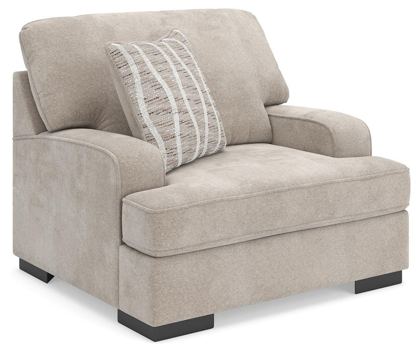 High Profile Chair & Ottoman Living Room Set - Furniture 2 Go- FL