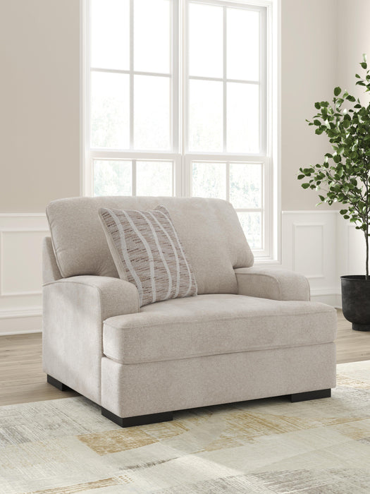 High Profile Chair & Ottoman Living Room Set - Furniture 2 Go- FL