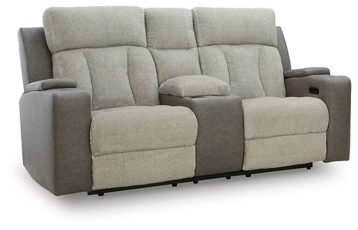 WhipLash Power Reclining Loveseat with Console - Furniture 2 Go- FL