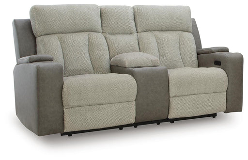 WhipLash Power Reclining Loveseat with Console - Furniture 2 Go- FL