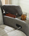 WhipLash Power Reclining Loveseat with Console - Furniture 2 Go- FL