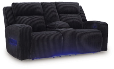 Forest Lake Power Reclining Loveseat with Console - Furniture 2 Go- FL