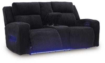 Forest Lake Power Reclining Loveseat with Console - Furniture 2 Go- FL