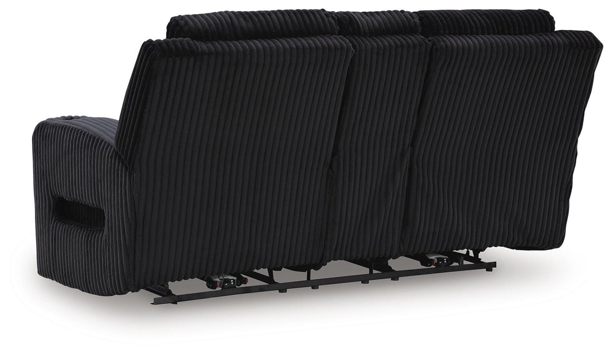 Forest Lake Power Reclining Loveseat with Console - Furniture 2 Go- FL