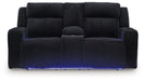 Forest Lake Power Reclining Loveseat with Console - Furniture 2 Go- FL