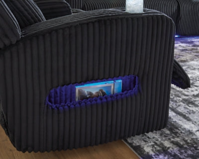 Forest Lake Power Reclining Loveseat with Console - Furniture 2 Go- FL