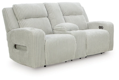 Forest Lake Power Reclining Loveseat with Console - Furniture 2 Go- FL
