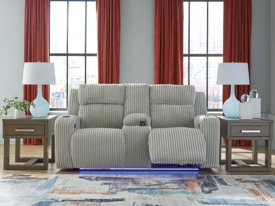 Forest Lake Power Reclining Loveseat with Console - Furniture 2 Go- FL