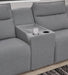 Modmax Reclining Sectional with Console - Furniture 2 Go- FL