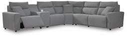 Modmax Reclining Sectional with Console - Furniture 2 Go- FL
