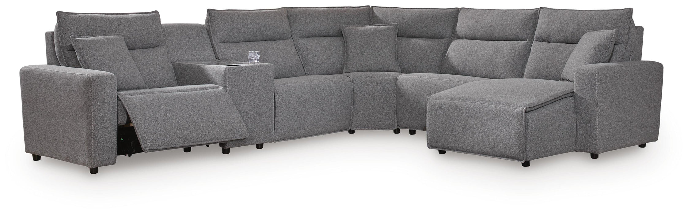 Modmax Power Reclining Sectional with Chaise - Furniture 2 Go- FL