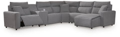 Modmax Power Reclining Sectional with Chaise - Furniture 2 Go- FL