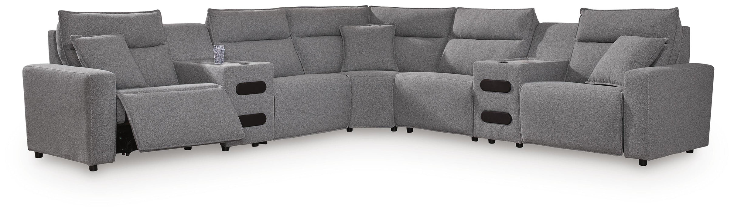 Modmax Power Reclining Sectional with Chaise - Furniture 2 Go- FL