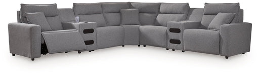 Modmax II Power Reclining Sectional with Audio Consoles - Furniture 2 Go- FL