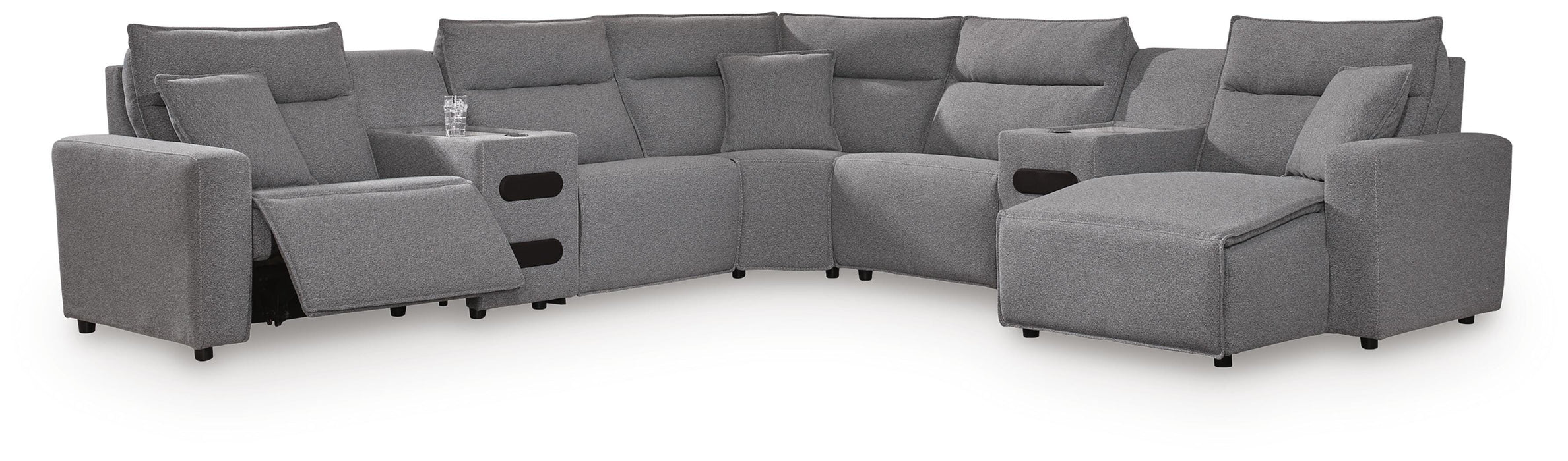 Modmax Power Reclining Sectional with Chaise - Furniture 2 Go- FL